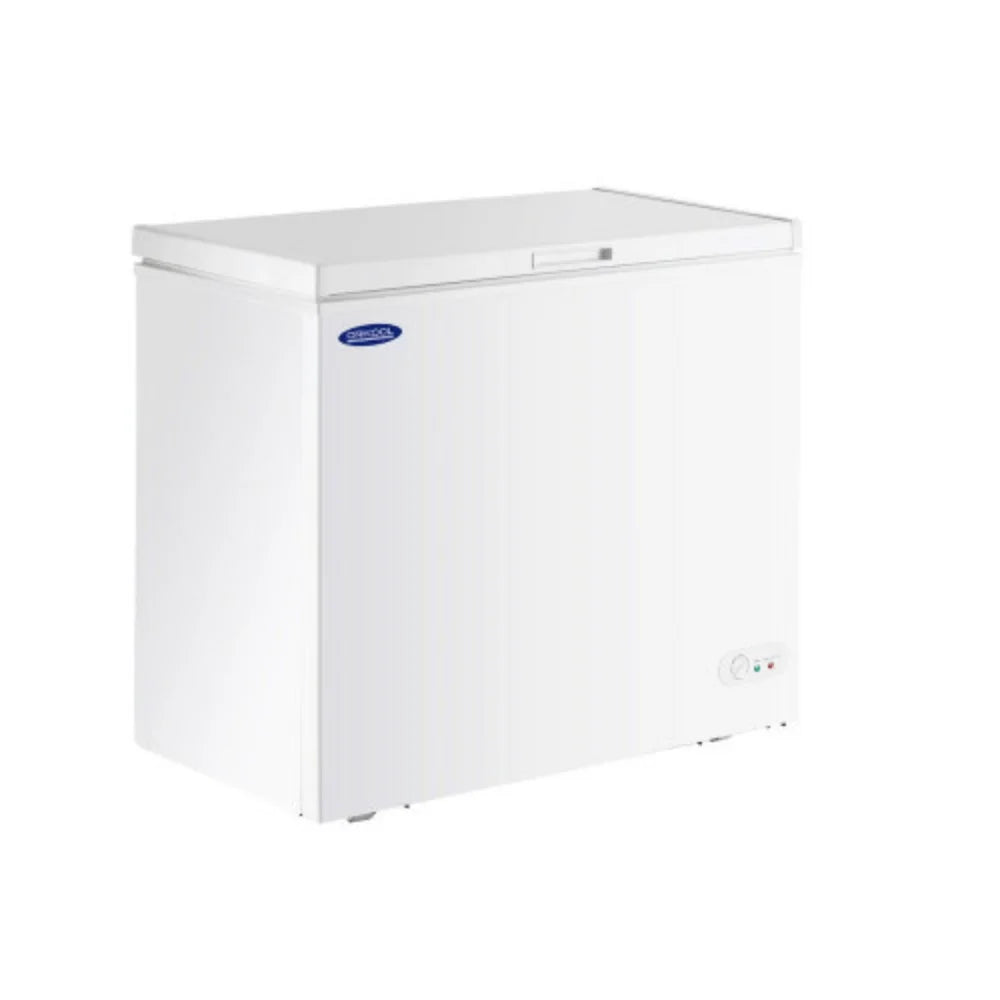 ORIKOOL Chest Freezer 7.0 Cu.ft Solid Top with Lockable Lid Q6856