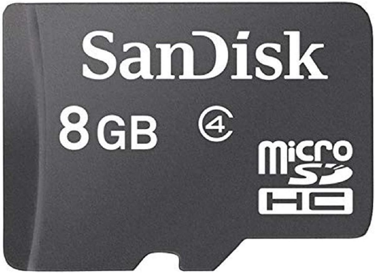 SanDisk microSDHC 8GB Class 2 Card with SD Adapter, 2-Pack U5309