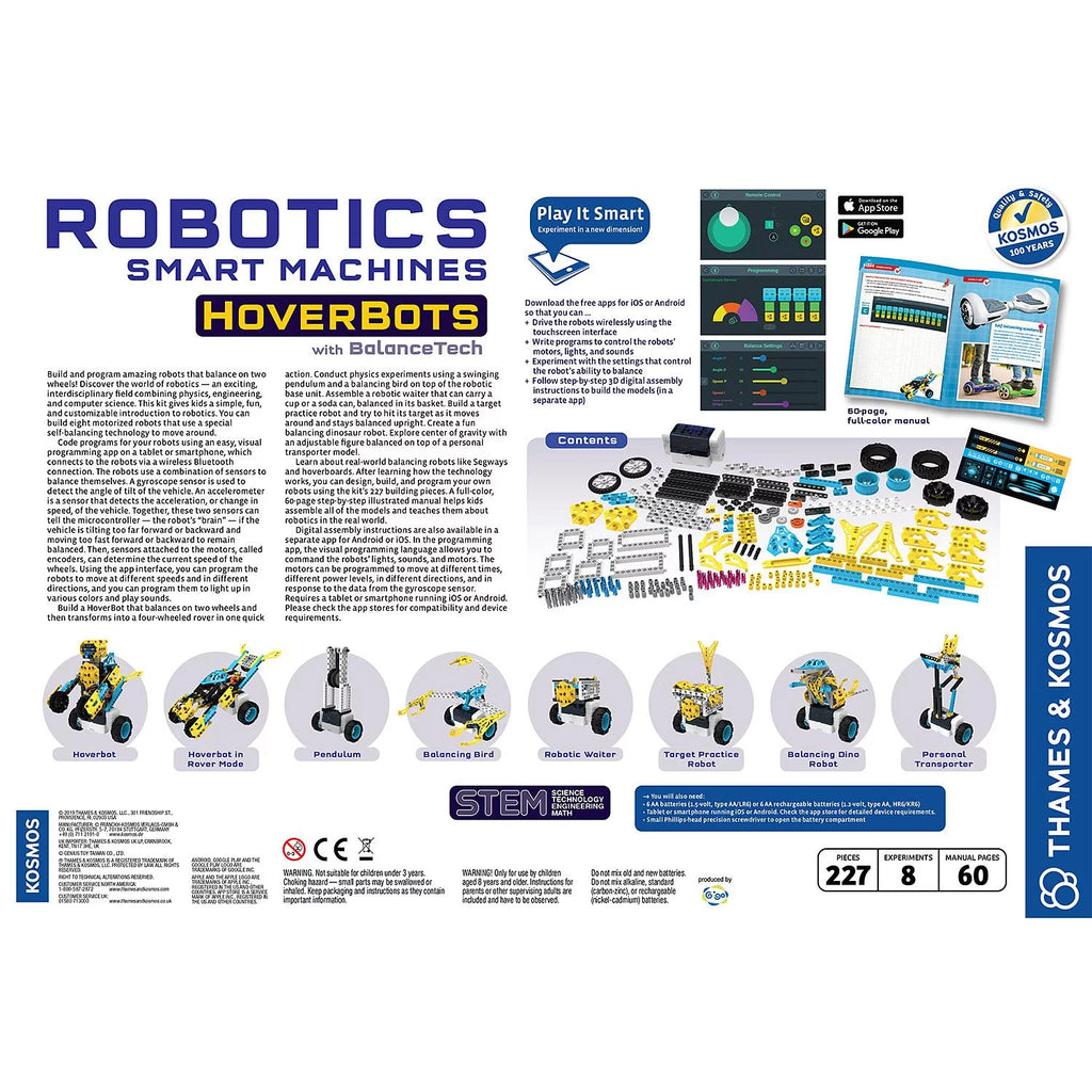 Thames and Kosmos Robotics Smart Machines HoverBots R299