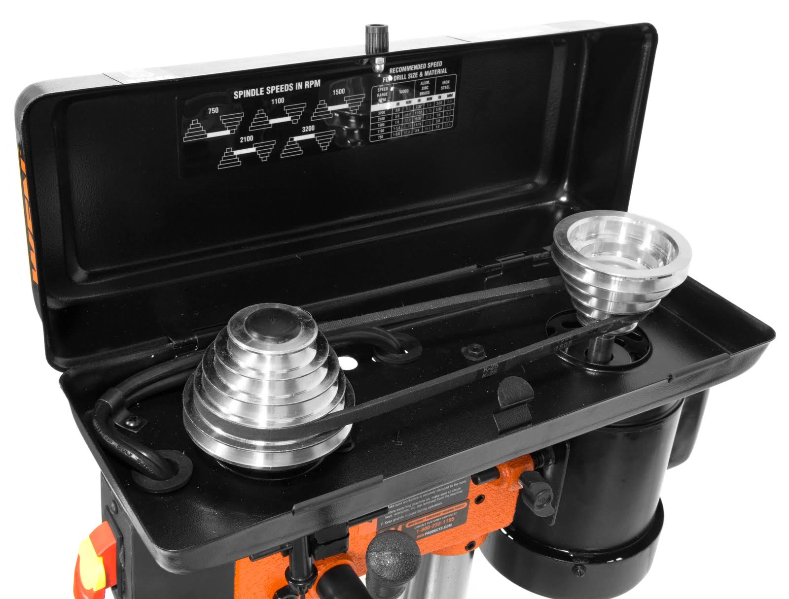 WEN 4206 2.3-Amp 8-Inch 5-Speed Cast Iron Benchtop Drill Press S324