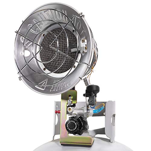 XtremepowerUS 15,000 BTU Propane Tank Top Heater with Safety Shut-Off, Outdoor I556