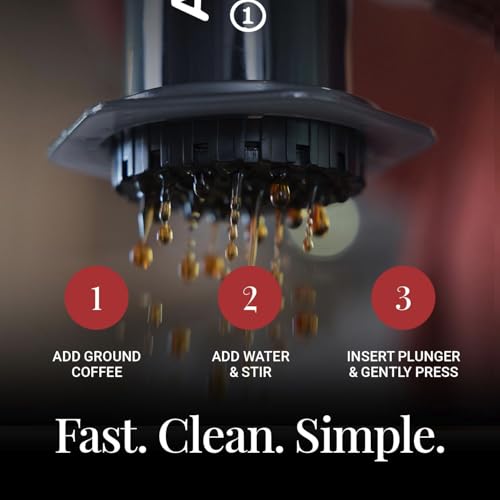 AeroPress Original XL Coffee Press – 3-in-1 Portable Coffee Maker for Camping & Travel Y52044