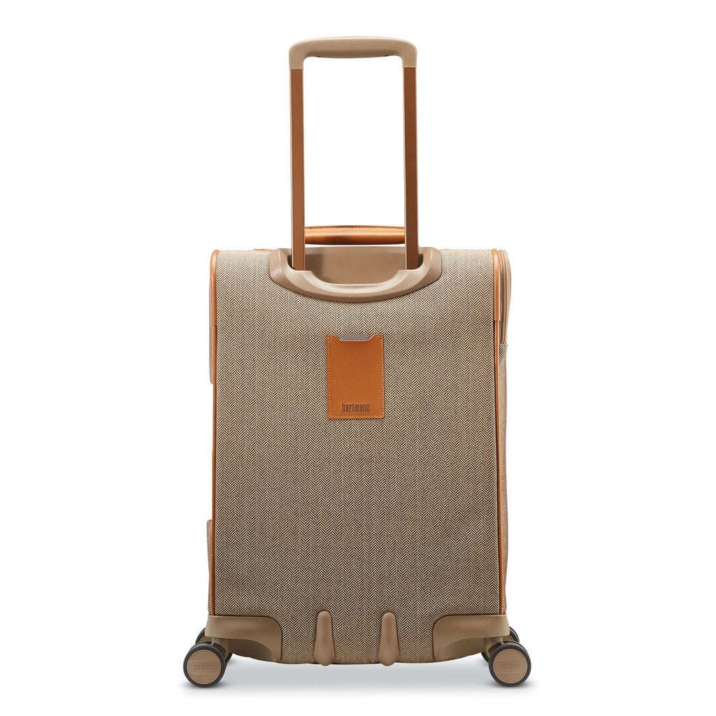 Hartmann Herringbone Deluxe Expandable Spinner Carry-On - Terracotta U3342
