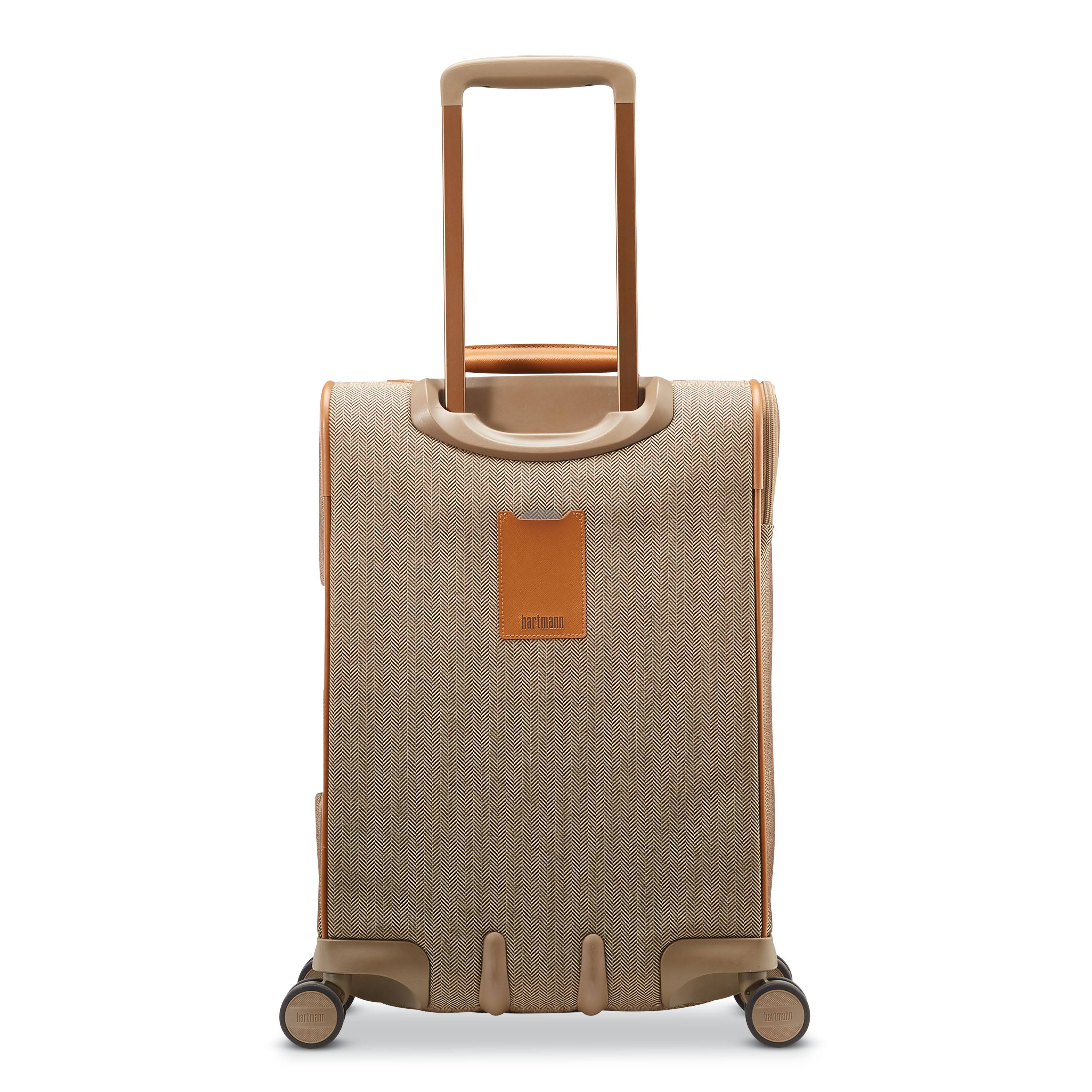 Hartmann Herringbone Deluxe Expandable Spinner Carry-On - Terracotta U3342