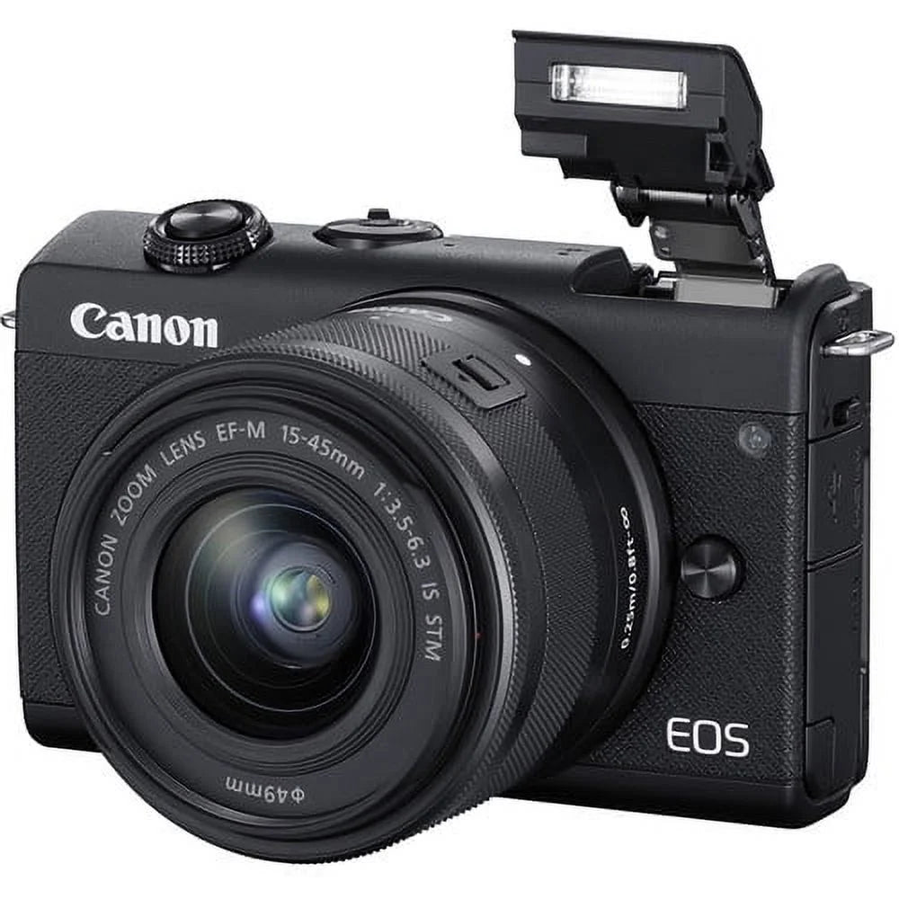 Canon EOS M200 Mirrorless Digital Camera with 15-45mm Lens L8208
