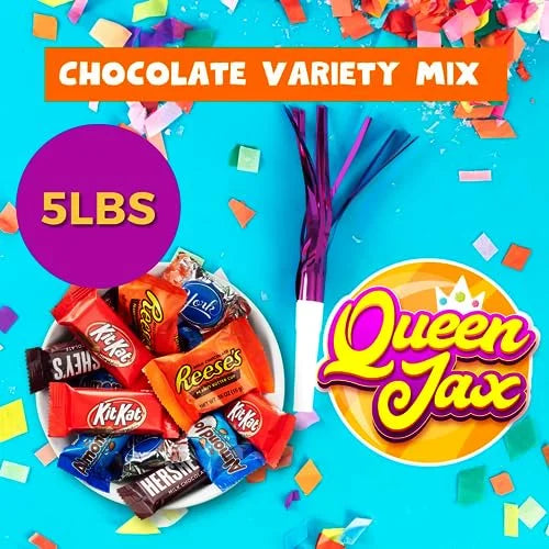 Hershey Assorted Chocolate Candy Variety Pack 10 lb Bulk Individually Wrapped D6008