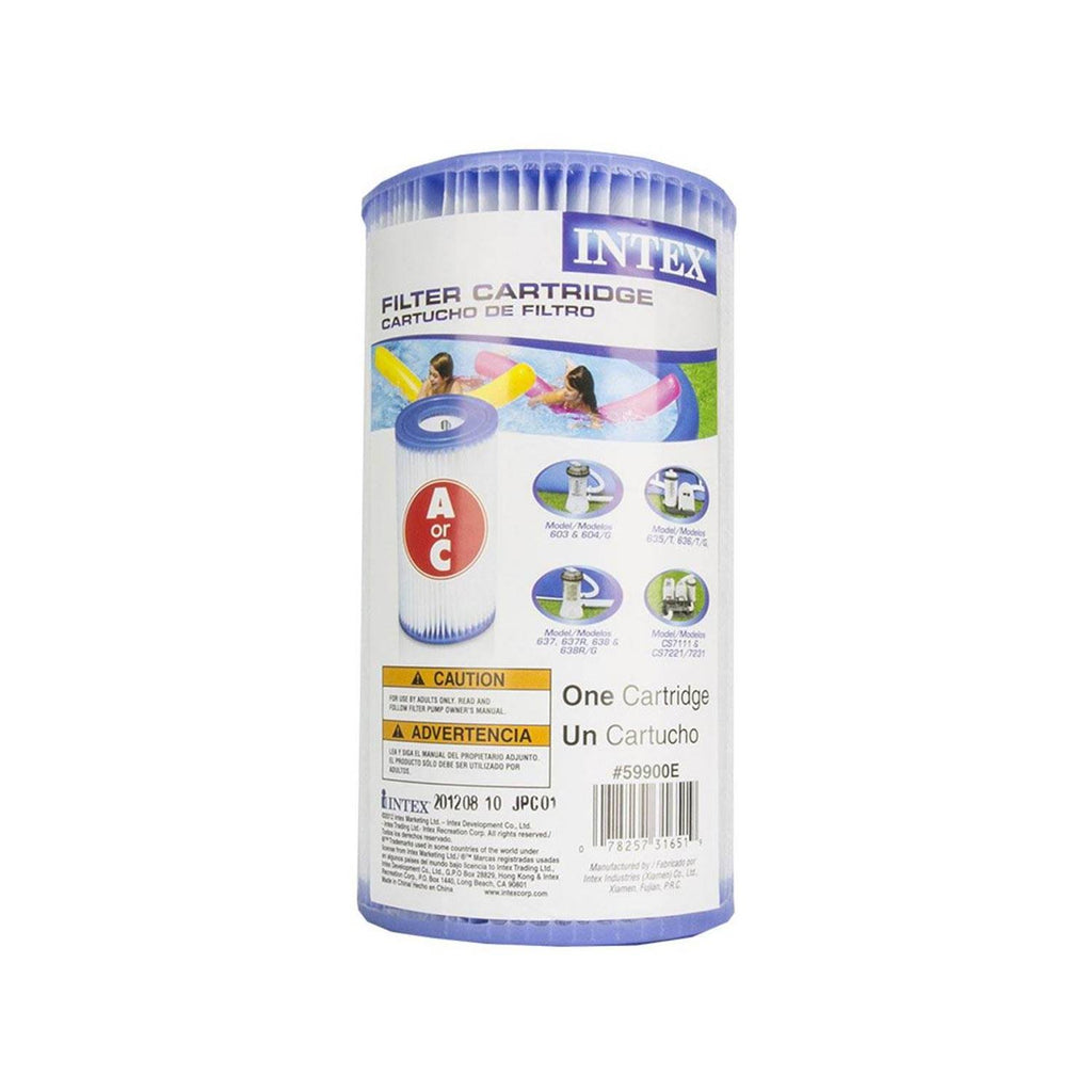 Intex 18ft x 48in Easy Set Above Ground Pool with Filter Cartridge L68205