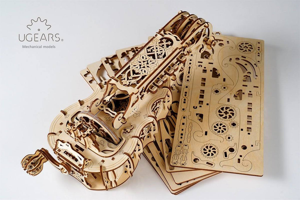 Ugears Hurdy Gurdy Mechanical 3D Puzzle R3902