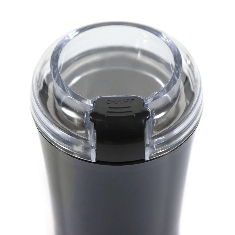 DENEST Electric Coffee Grinder for Beans, Nuts, Spices, 150W Black R13900