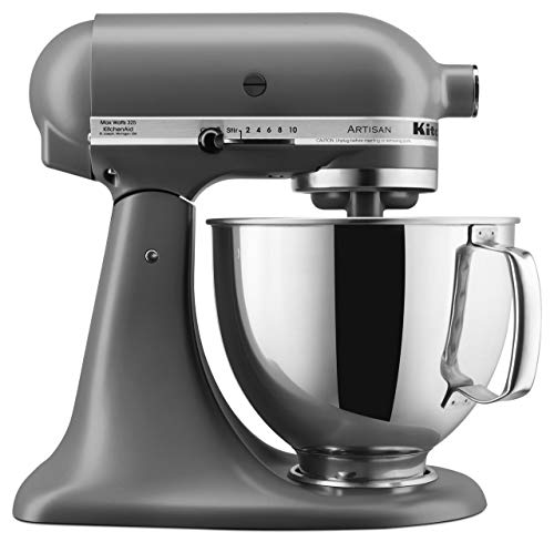 KitchenAid KSM150PSTG Artisan 5-Qt Stand Mixer with Pouring Shield, Tangerine T7346