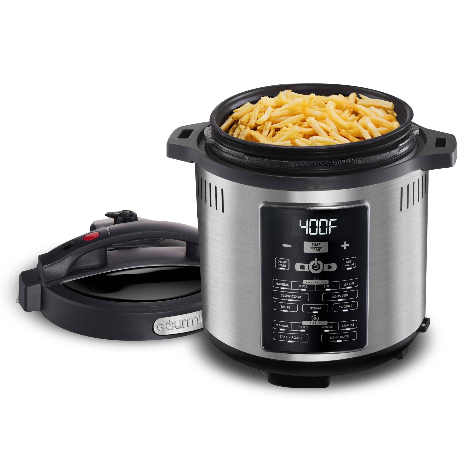 Gourmia One-Lid Pressure Cooker Air Fryer G1918