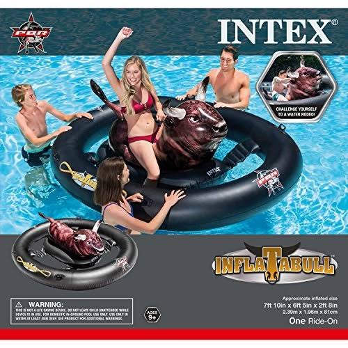 Intex Inflat-A-Bull Inflatable Ride-On Pool Toy Y70375