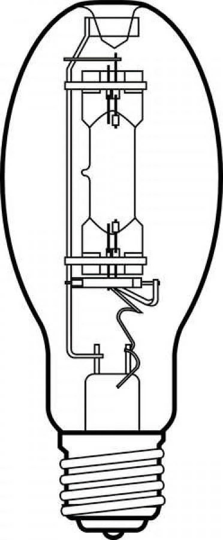 GE Lighting 100-Watt High Color Rendering Mercury Light Bulb, Mogul Screw Y133008