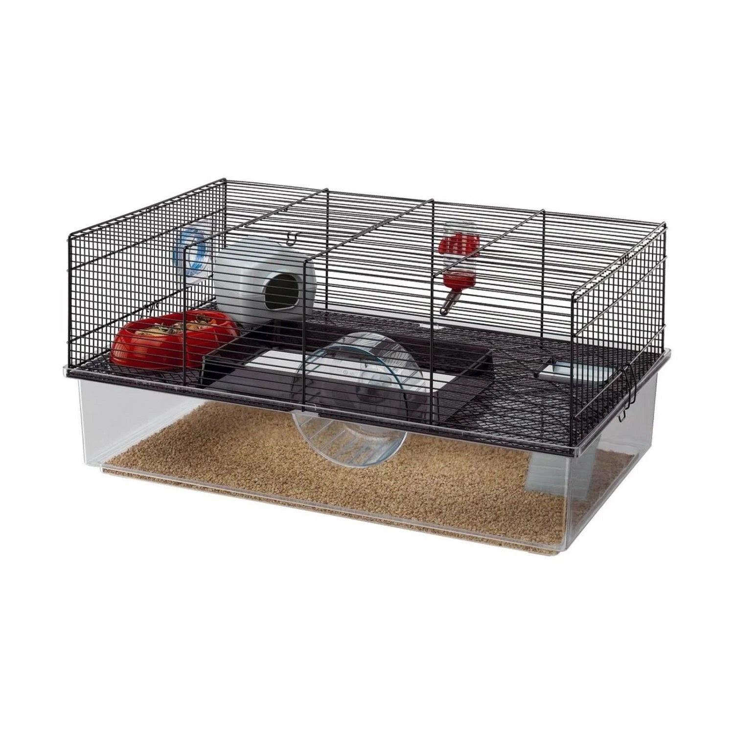 Ferplast Favola Hamster Cage, Black