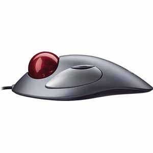 Logitech Trackman Marble Optical Trackball, Dark Silver (2 Packs) R5722