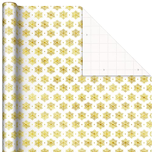 Hallmark Red Green Gold Christmas Wrapping Paper Set with Bows, Ribbon & Gift Tags C86717