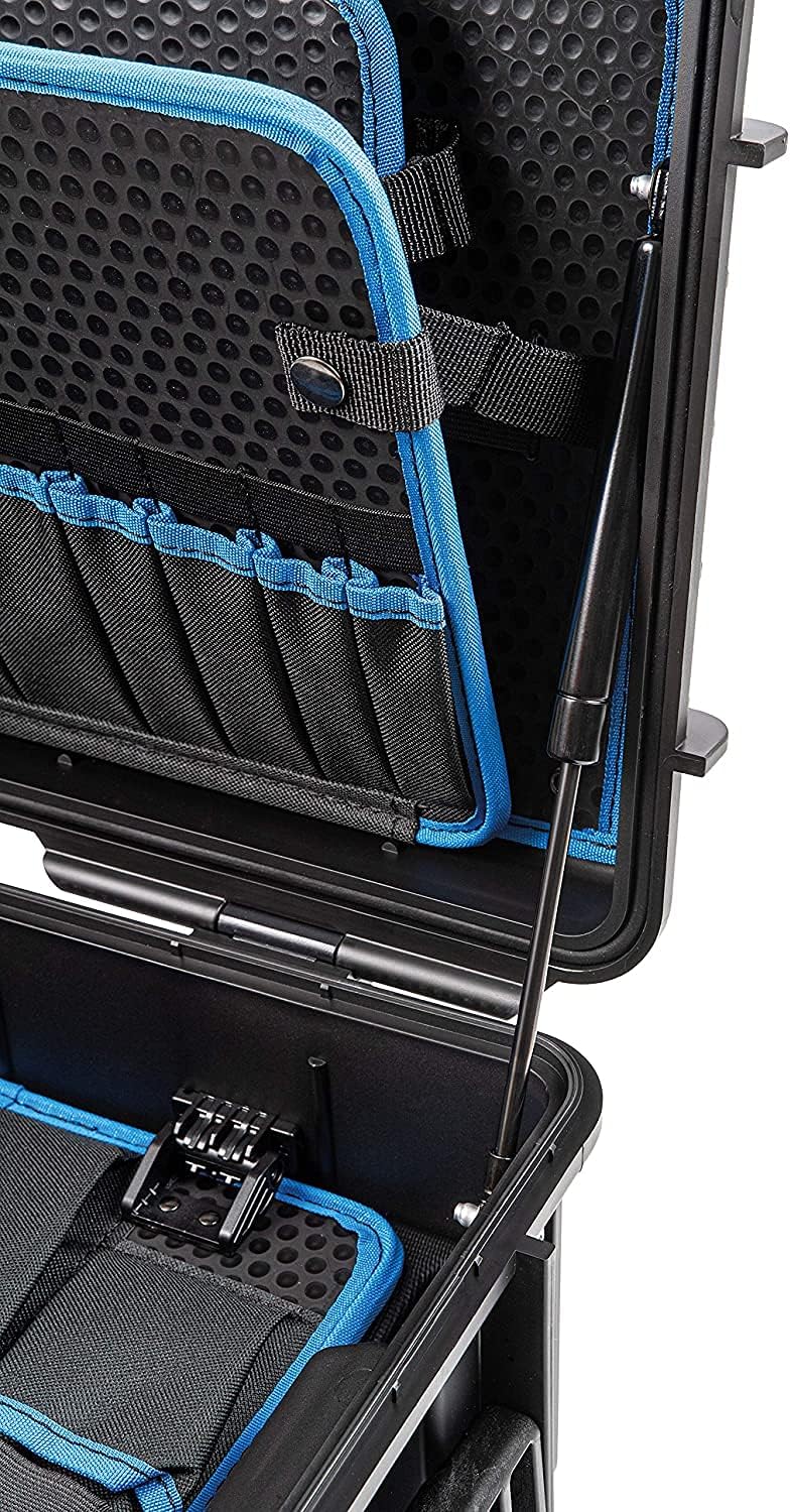 B&W International Jumbo 6700 Outdoor Tool Case with Pocket Tool Boards, Black H276