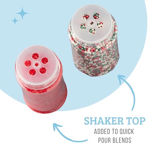 Sweets Indeed Christmas Sprinkles Mix 10.9 oz Holiday Blend O12924