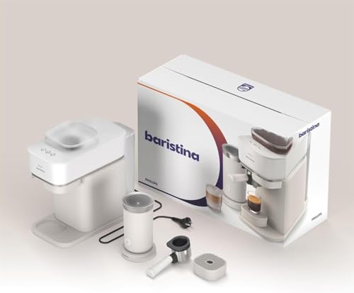 Philips Baristina Espresso Machine, Compact, 16 Bar Pump Pressure, Black B155