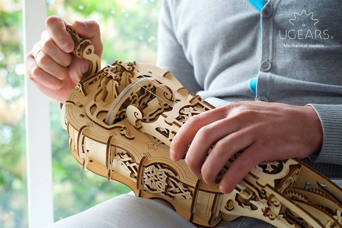 Ugears Hurdy Gurdy Mechanical 3D Puzzle R3902