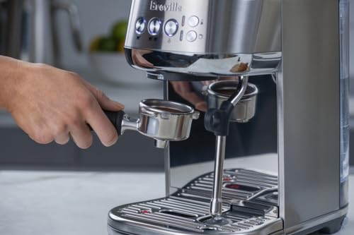 Breville Bambino Plus Espresso Machine BES500BSS, Brushed Stainless Steel U564