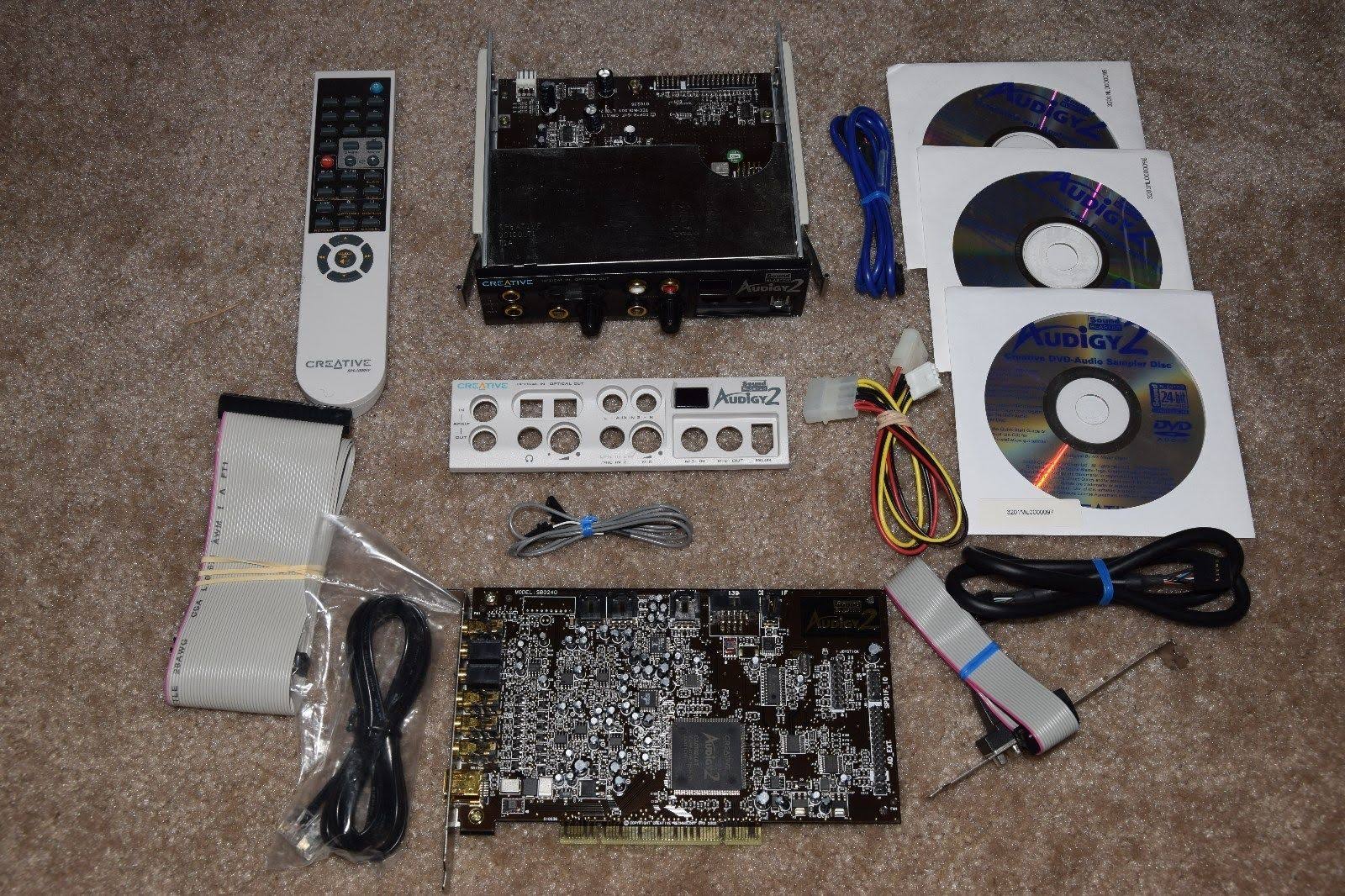 Creative Sound Blaster Audigy2 ZS Platinum Sound Card SB0010 J152