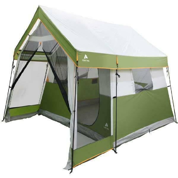 Ozark Trail 8-Person Family Cabin Camping Tent with Screen Porch J541