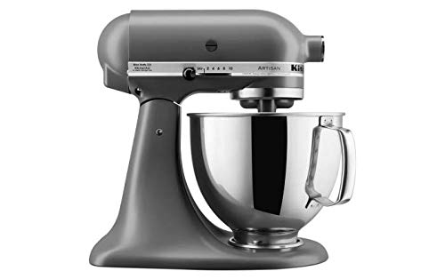 KitchenAid KSM150PSTG Artisan 5-Qt Stand Mixer with Pouring Shield, Tangerine T7346