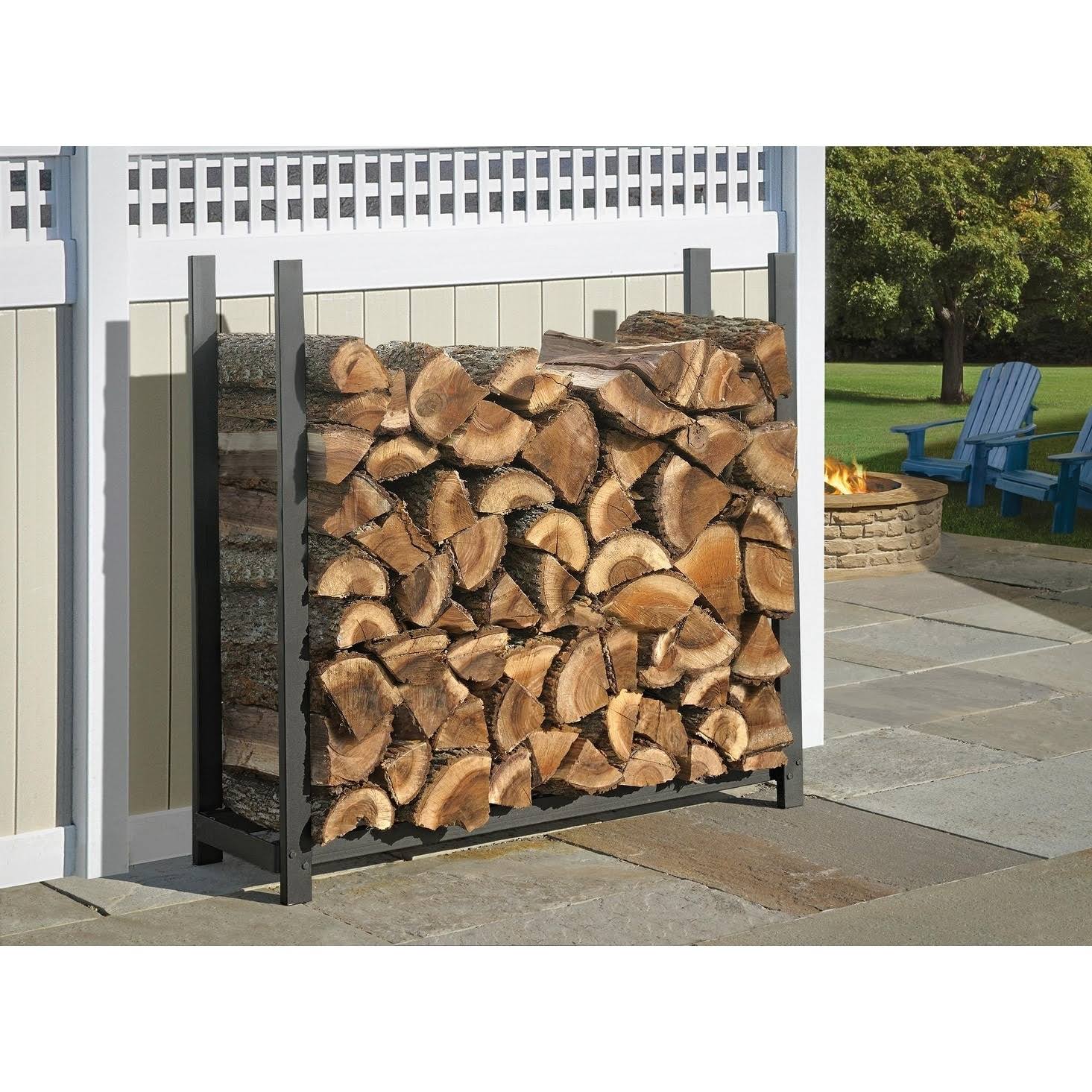 ShelterLogic 4 ft. Ultra Duty Firewood Rack X520104