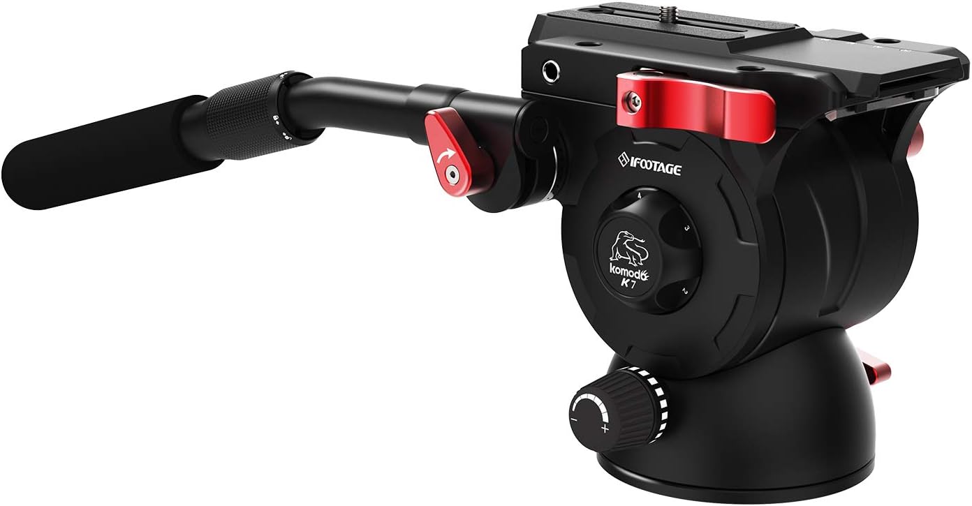 IFOOTAGE Fluid Drag Video Tripod Head for DSLR Cameras M92532