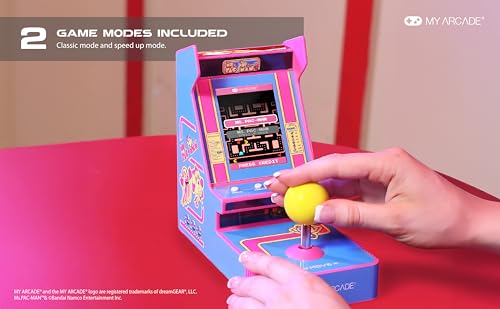 My Arcade Pac-Man Joystick Player Retro Gaming Console I562