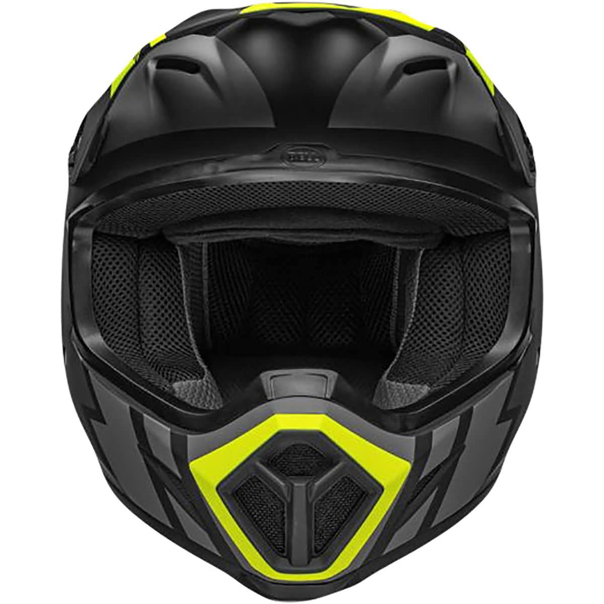 Bell MX-9 MIPS Strike Helmet Infrared/Green/Black M Z9768