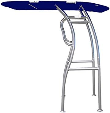 Dolphin Pro2 T-TOP Center Console Fishing Boat Tower Bimini Canopy, Aluminum, Collapsible I54769
