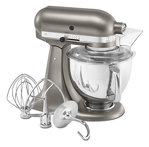 KitchenAid KSM150PSTG Artisan 5-Qt Stand Mixer with Pouring Shield, Tangerine T7346