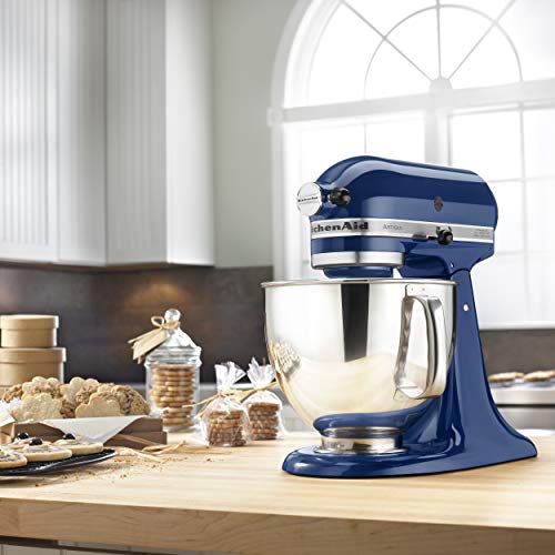 KitchenAid KSM150PSTG Artisan 5-Qt Stand Mixer with Pouring Shield, Tangerine T7346