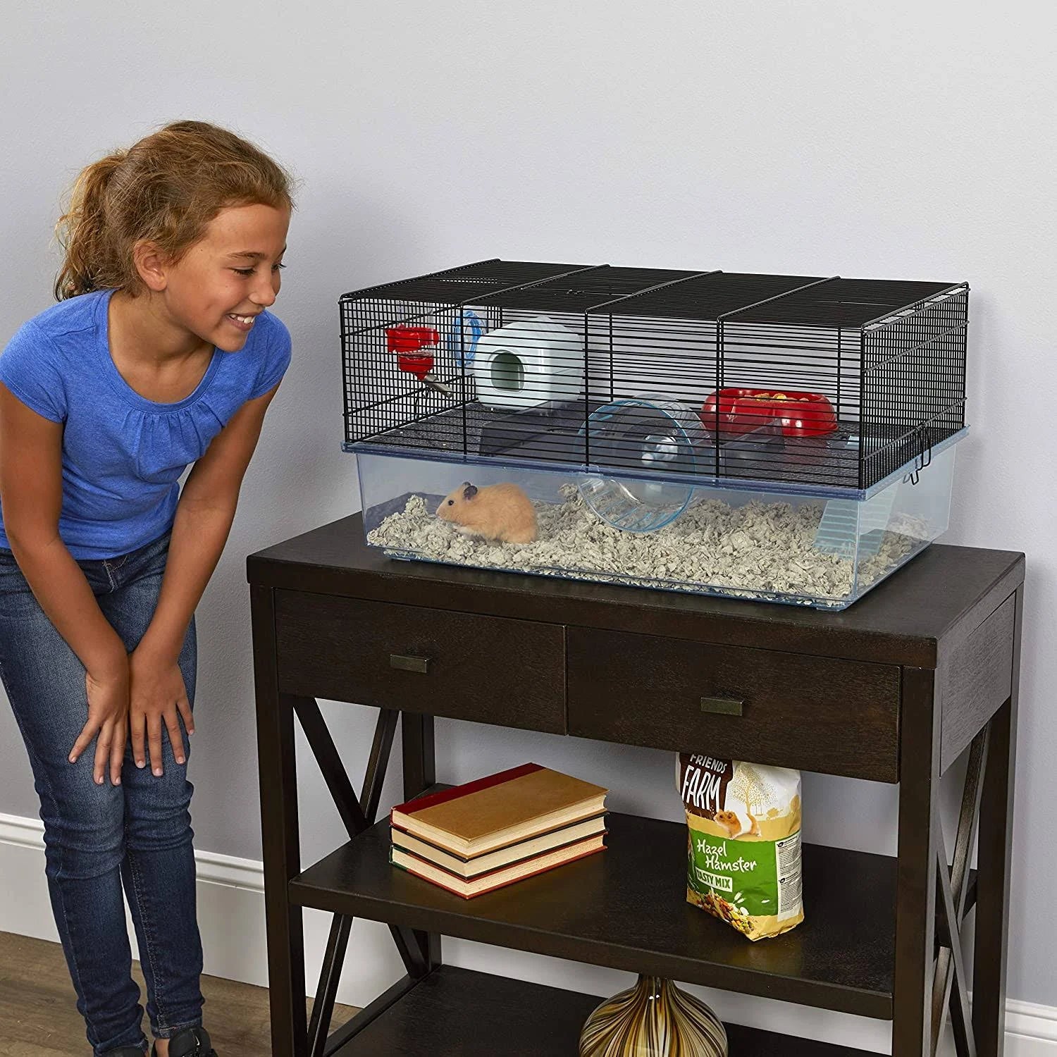 Ferplast Favola Hamster Cage, Black T73219