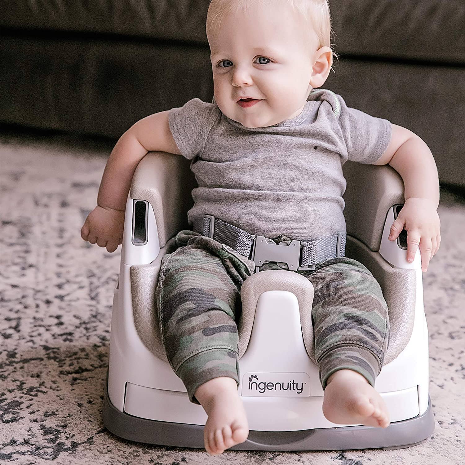 Ingenuity Cashmere Baby Base 2-in-1 Booster Feeding Seat H1020