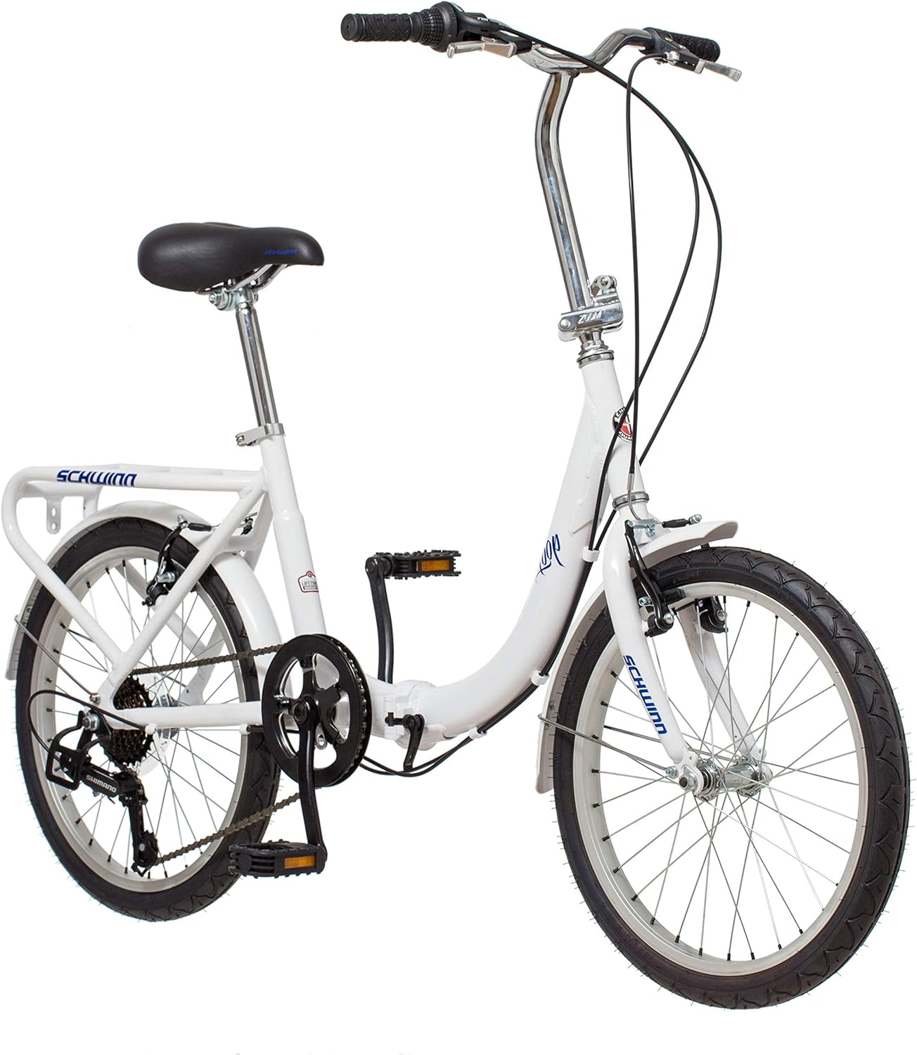 Schwinn Loop Adult Folding Bike, 20-Inch Wheels, 7-Speed H175795