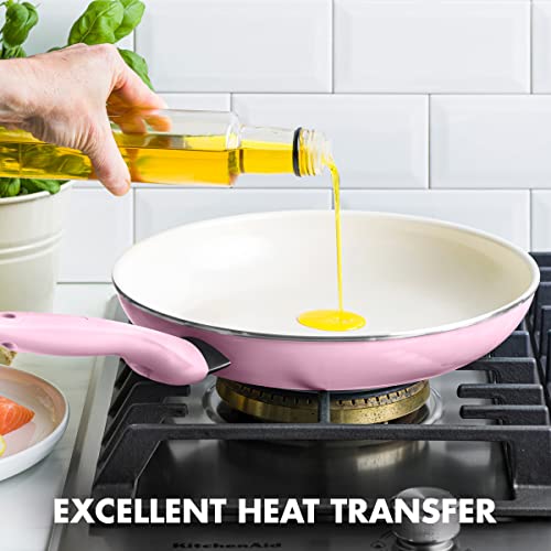 GreenPan Rio 16 Piece Cookware Set, Hard Anodized Ceramic Nonstick, Black C3064