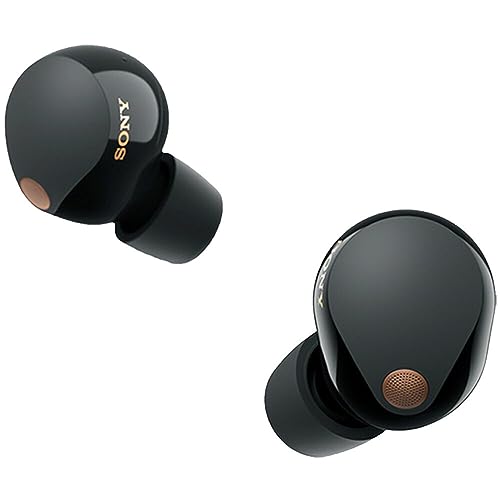 Sony WF-1000XM5 Wireless Noise Canceling Earbuds with Voice, Black N643069
