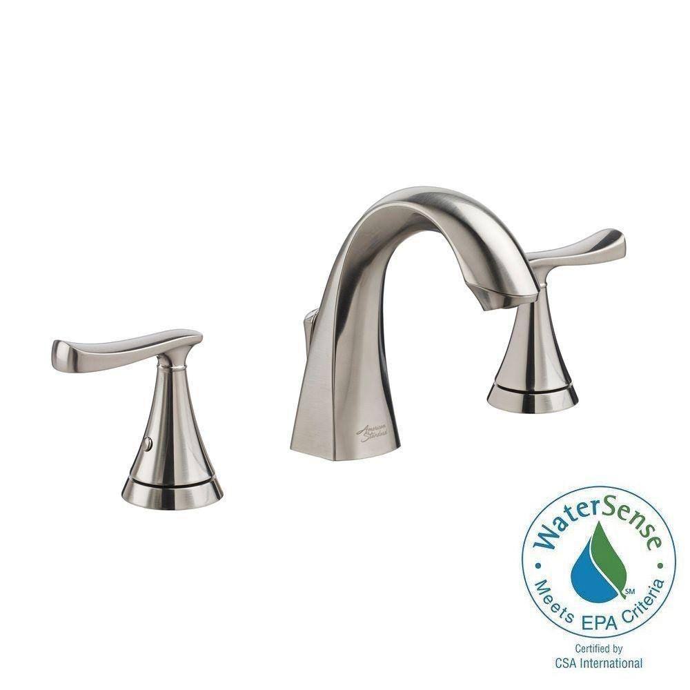 American Standard Chatfield 8x22 Bathroom Faucet, Brushed Nickel L825