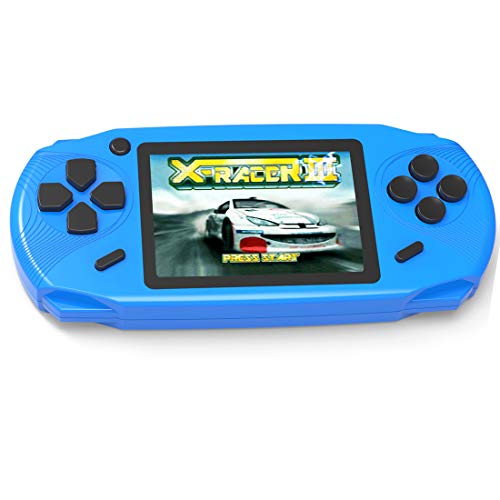 16 Bit Handheld Retro Video Game Player with 3.0'' Screen, Yellow K879