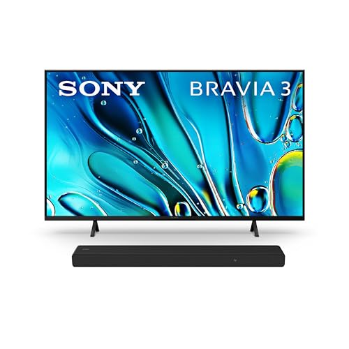 Sony 65-Inch BRAVIA 3 4K Ultra HD LED Smart TV with Google TV Dolby Vision HDR C831