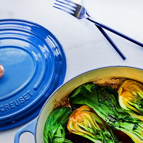 Le Creuset Signature 8-quart Oval Dutch Oven with Copper Knob, Marseille P361
