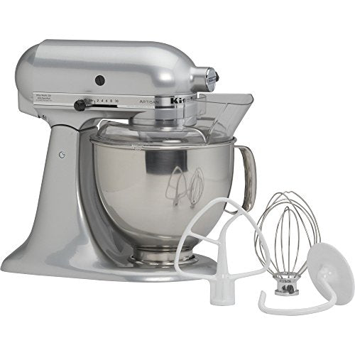 KitchenAid KSM150PSTG Artisan 5-Qt Stand Mixer with Pouring Shield, Tangerine T7346