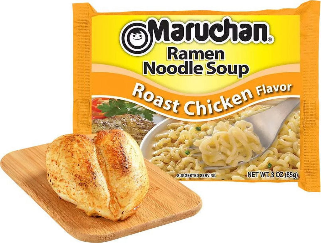 Maruchan Roast Chicken Ramen Noodles, 3 oz, 24 Pack R953