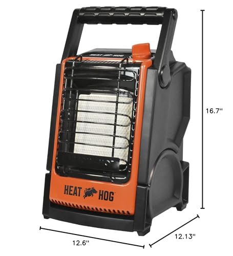 Heat Hog 9000 BTU Portable Propane Radiant Space Heater Y8820