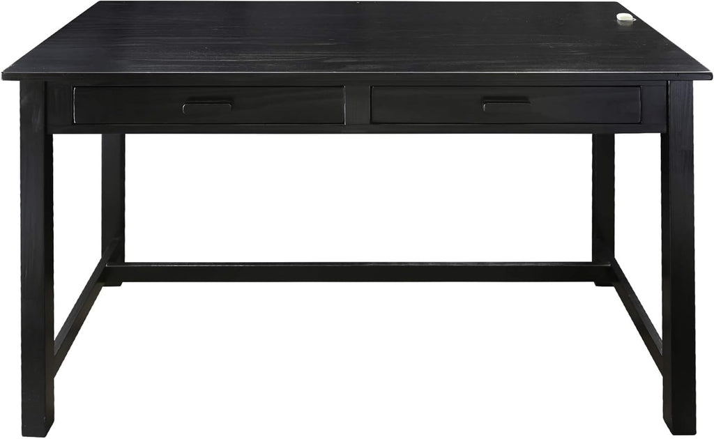 Casual Home Jefferson Work Desk Side Drawer, Black T1328