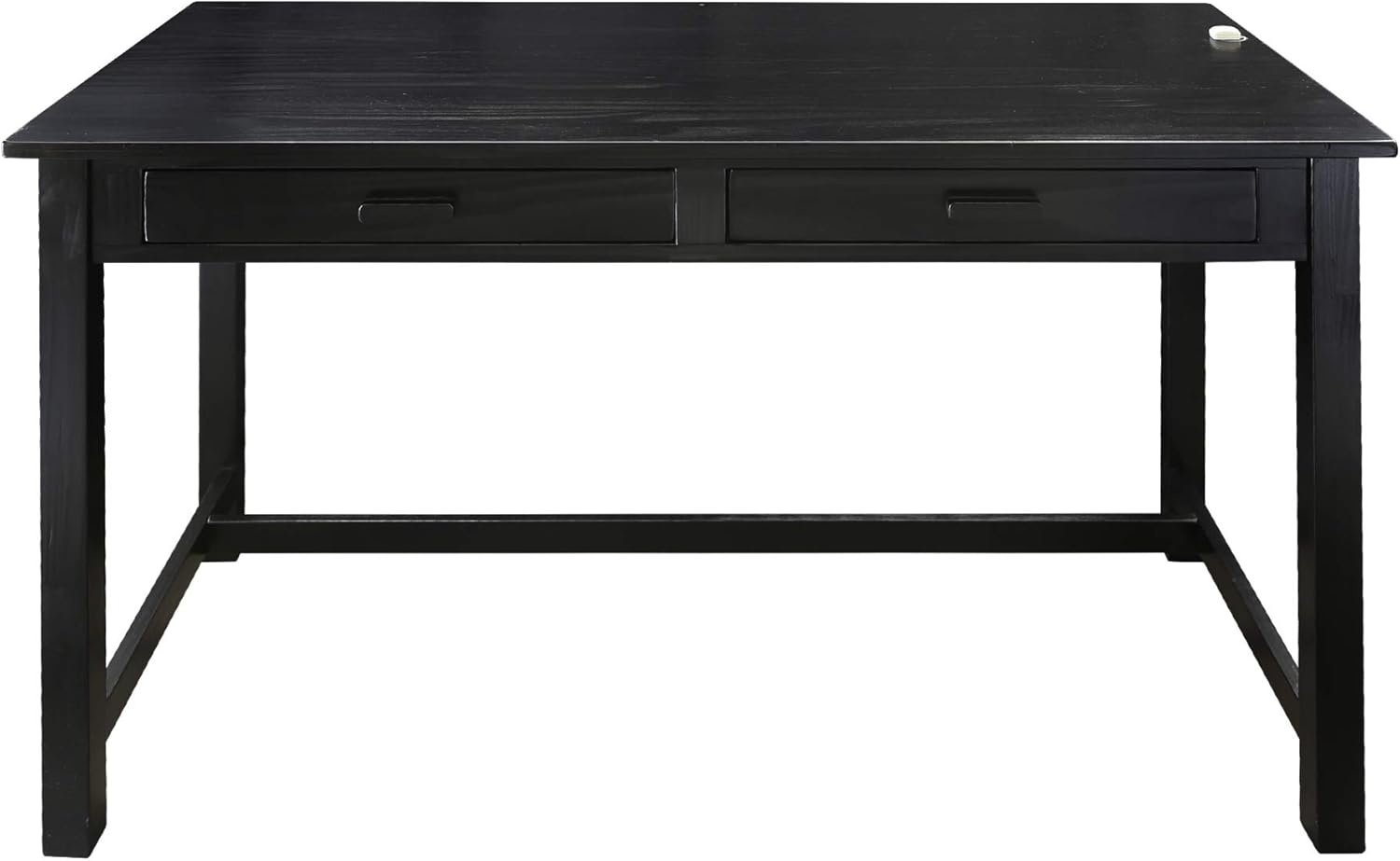 Casual Home Jefferson Work Desk Side Drawer, Black T1328