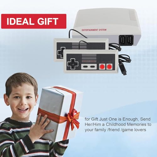 Retro TV Game Console with 300+ Classic Games and 2 Controllers P62376